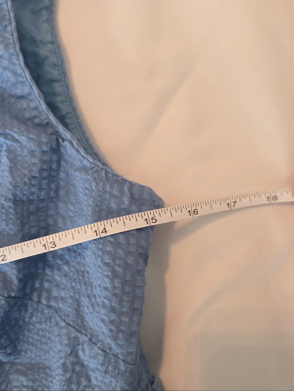 J. Crew Cotton Blue Dress Cottagecore Casual Twee